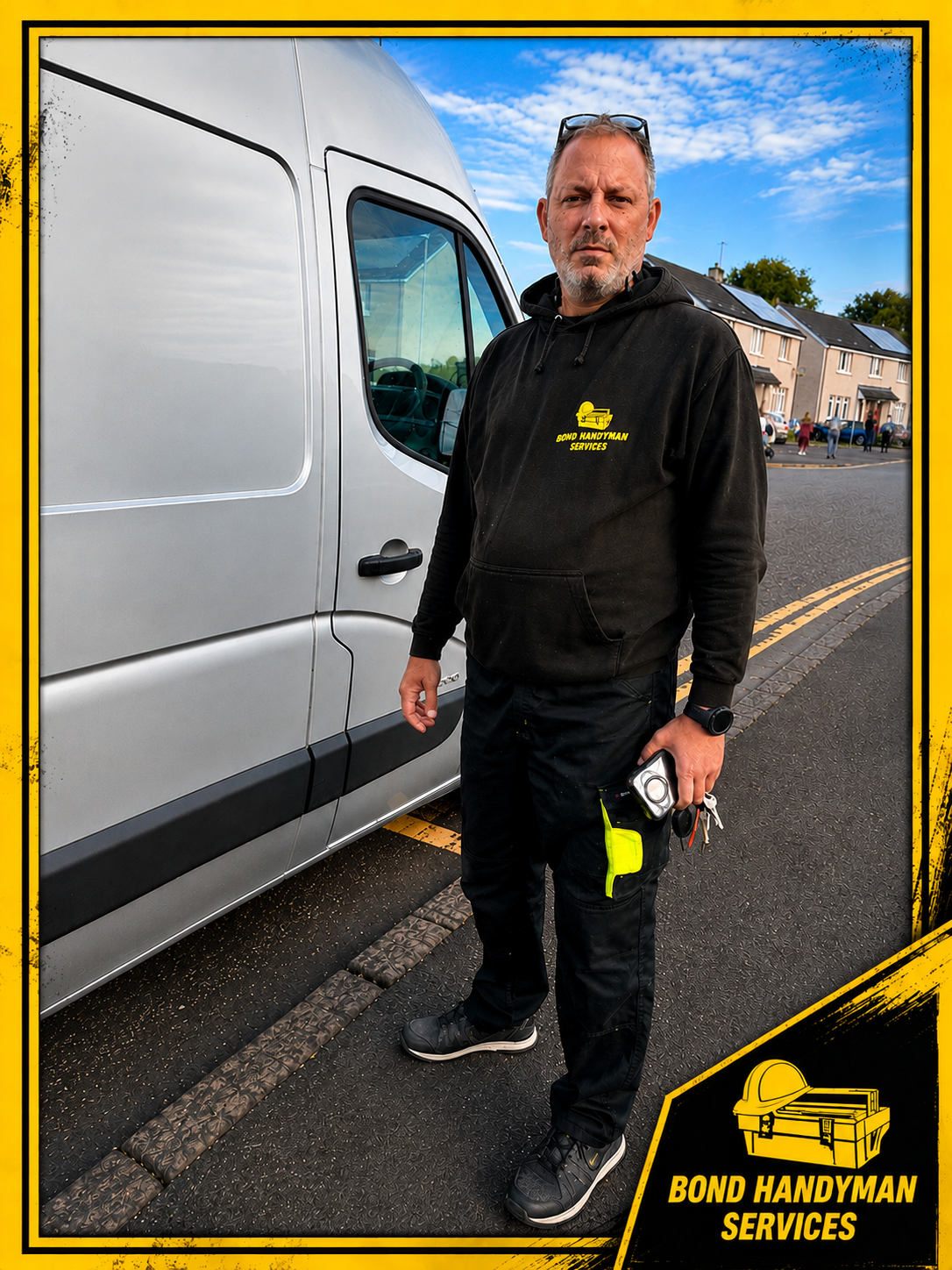 Bond Handyman Stirlingshire self portrait